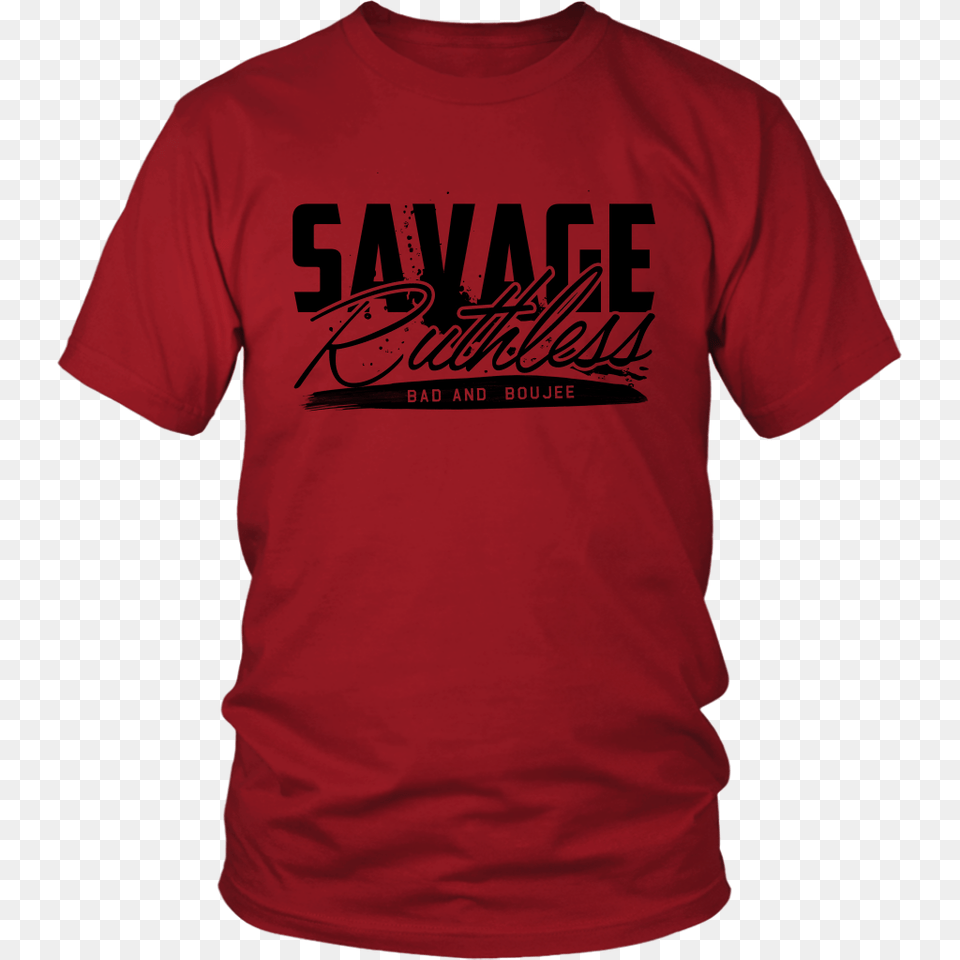 Bad And Boujee Savage Ruthless Migos Hip Hop T Shirt Ebay, Clothing, T-shirt Free Png Download