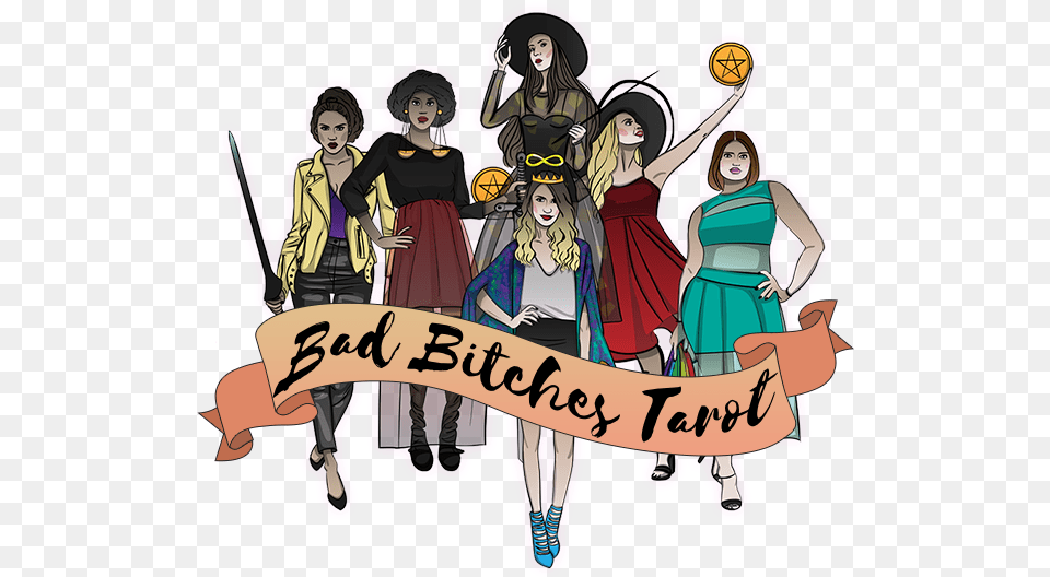 Bad Bitches Tarot, Book, Comics, Publication, Adult Free Png