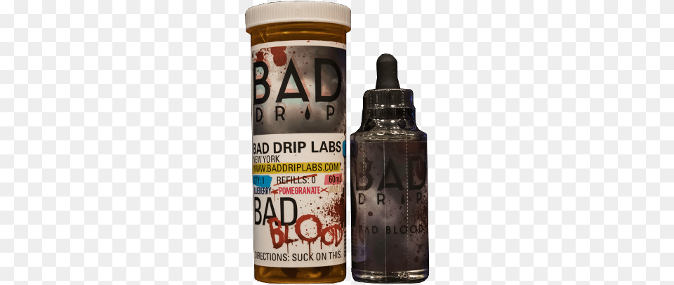 Bad Blood E Liquid Bad Drip Bad Blood 60ml, Bottle, Cosmetics, Perfume, Alcohol Png