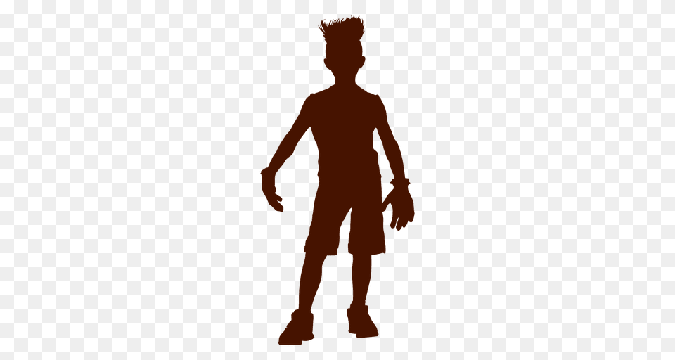 Bad Boy Teen Standing Silhouette, Person Png