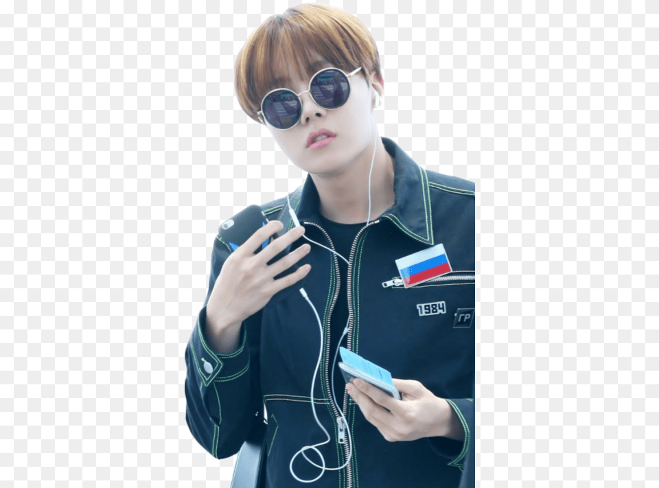 Bad Boy Tumblr Jung Hoseok Background, Accessories, Sunglasses, Adult, Head Free Png