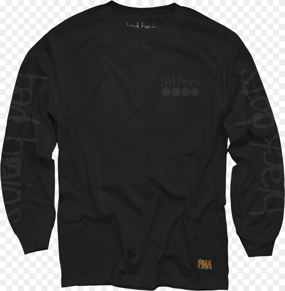 Bad Brains Long Sleeve, Clothing, Long Sleeve, Coat, Knitwear Png Image