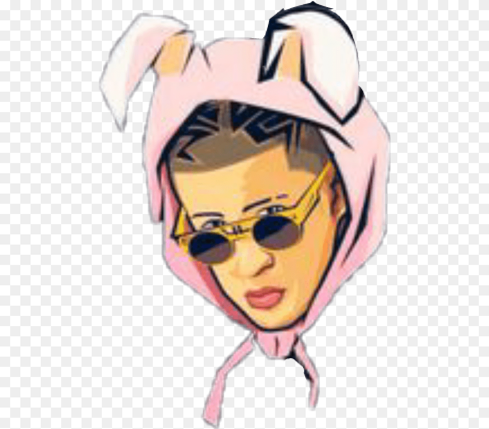 Bad Bunny Imagenes De Bad Bunny, Clothing, Hat, Bonnet, Baby Free Transparent Png