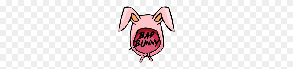 Bad Bunny Maluma Ozuna Hip Hop Rapper Rap Swag Men, Animal, Mammal, Pig Free Png
