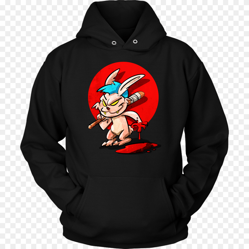 Bad Bunny Novelty Hoodie Lifehiker Designs, Sweatshirt, Sweater, Knitwear, Clothing Free Png