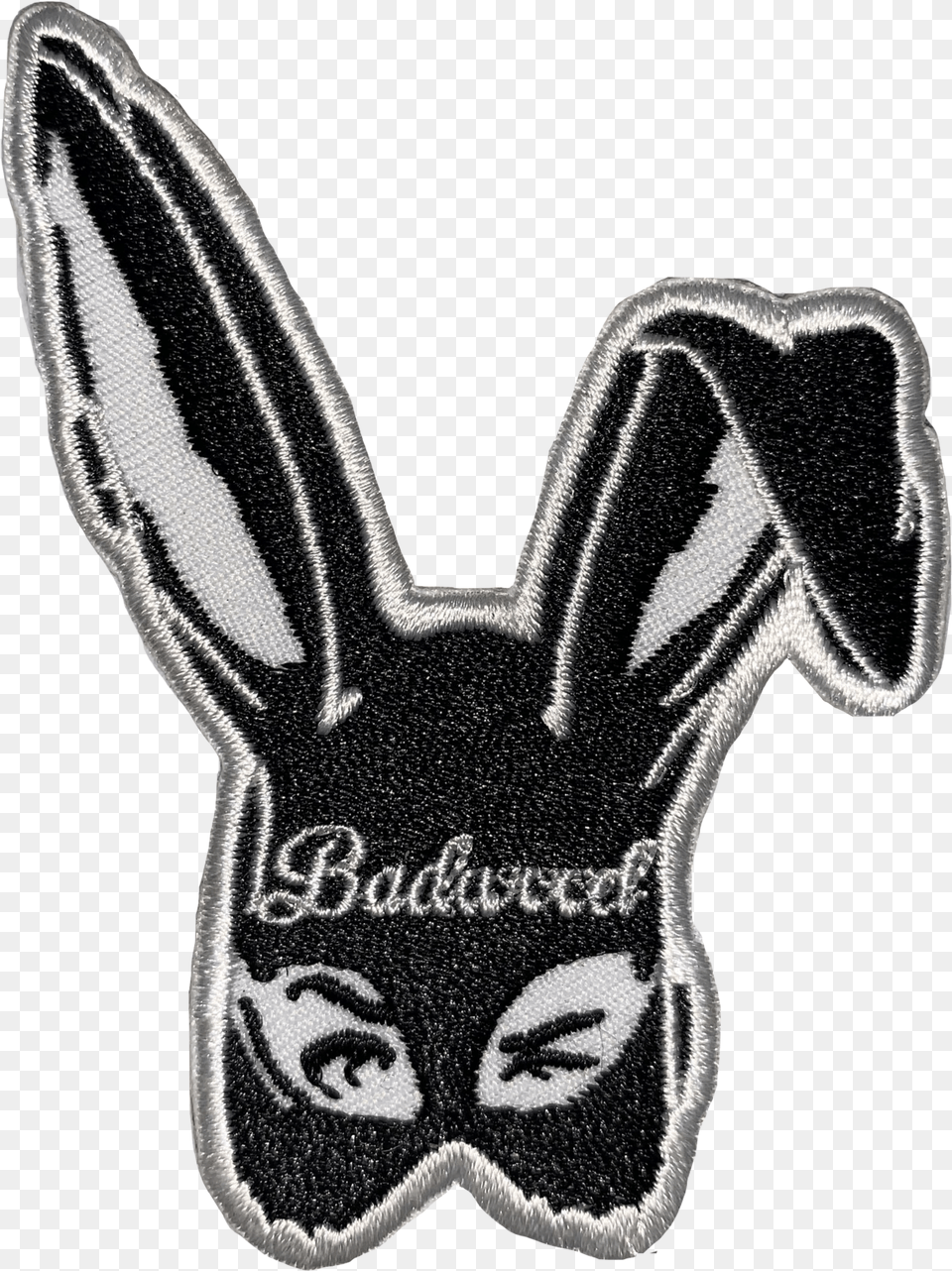 Bad Bunny Patch Sketch, Sticker, Person, Animal, Mammal Free Transparent Png