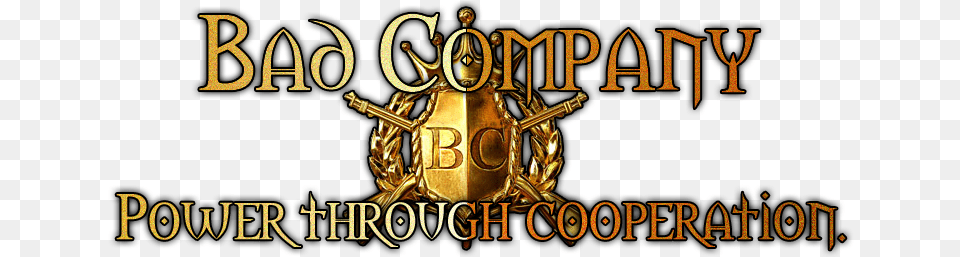 Bad Company Your New Guild Site Battlefield Bad Company 2 Rank, Treasure, Logo, Text, Emblem Free Png Download