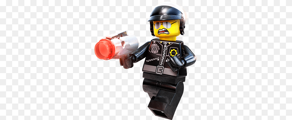 Bad Cop Ld Lego Dimensions Fun Pack Lego Movie Bad Cop, Clothing, Hardhat, Helmet, Person Free Png Download