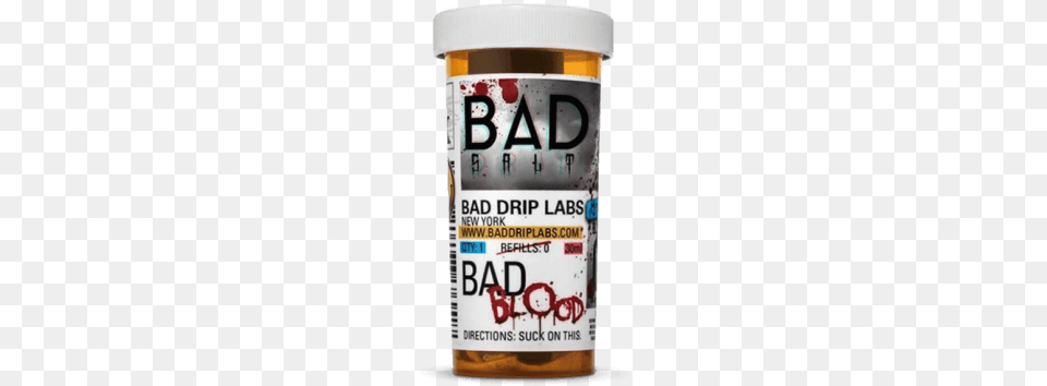 Bad Drip Bad Blood Nic Salt, Bottle, Shaker Png