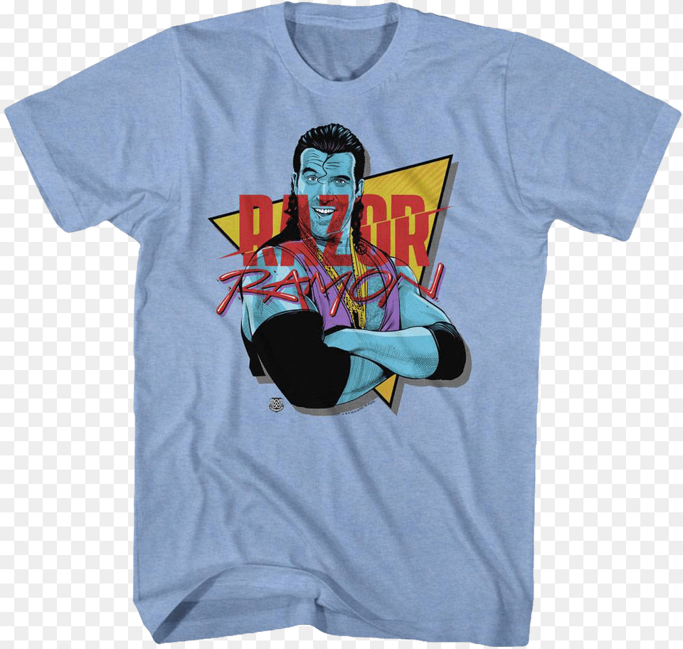 Bad Guy Razor Ramon T Shirt Ac Dc High Voltage Shirts, Clothing, T-shirt, Adult, Male Free Png