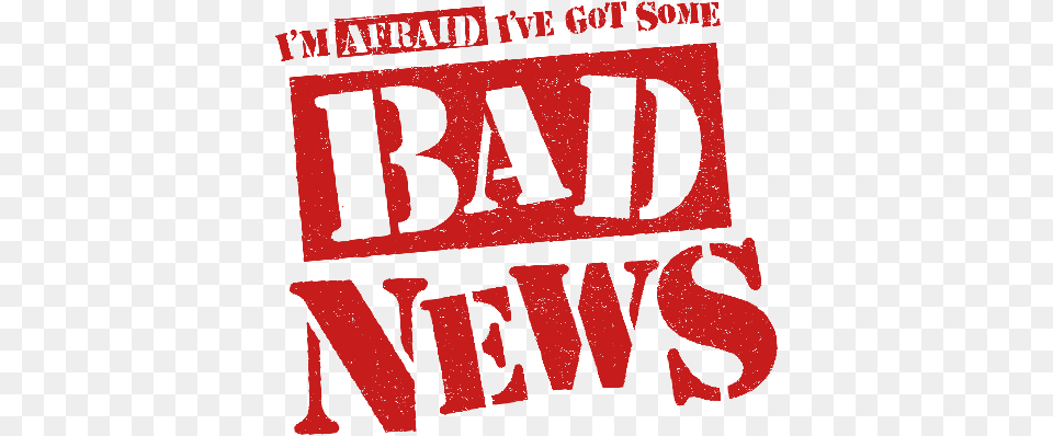 Bad News Bad News Barrett Logo, Maroon Png