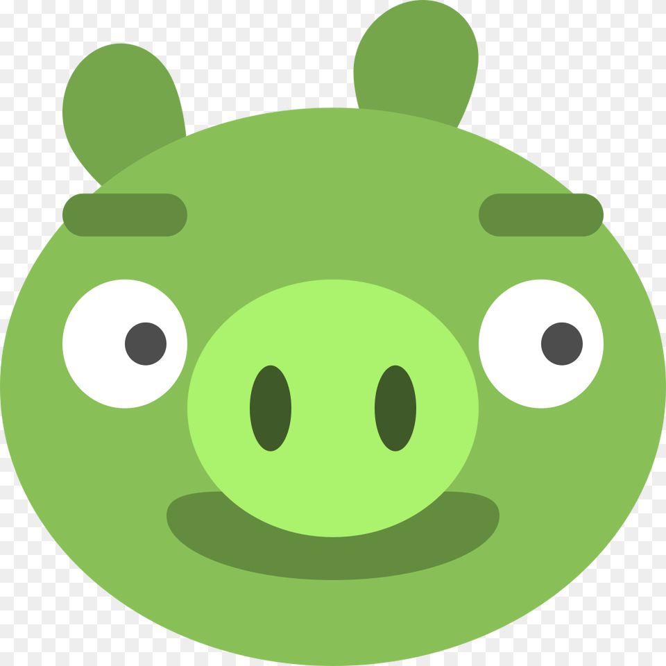 Bad Pig Icon, Green, Animal, Nature, Outdoors Free Transparent Png