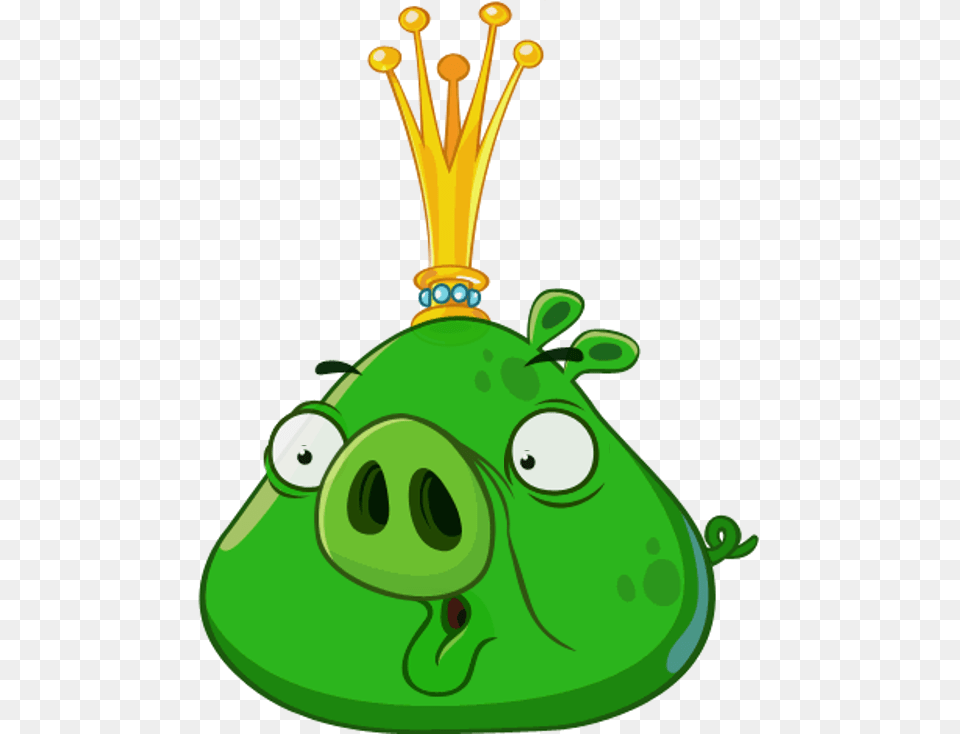Bad Piggies Vs Angry Birds Wiki Bad Piggies Angry Birds King Pig, Green, Accessories Free Transparent Png