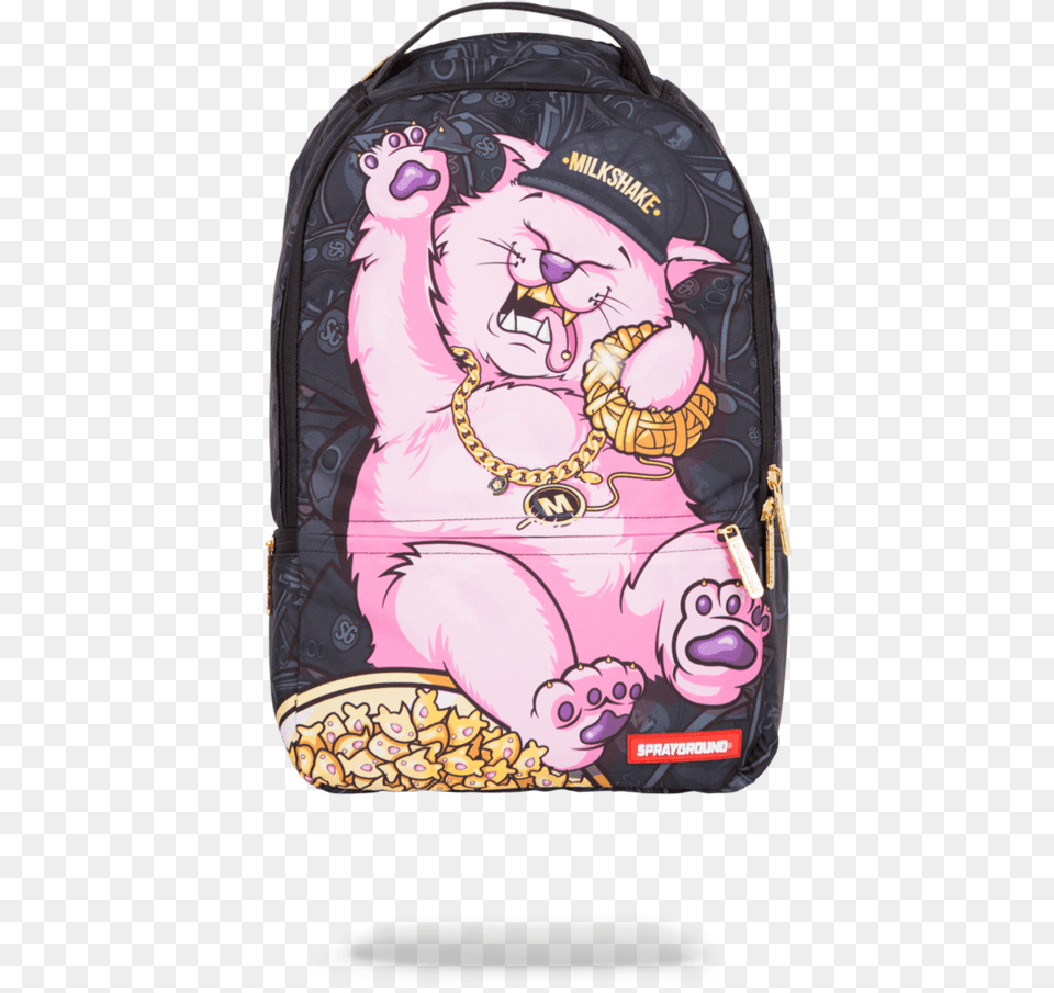 Bad Santa Sprayground, Backpack, Bag, Face, Head Free Png