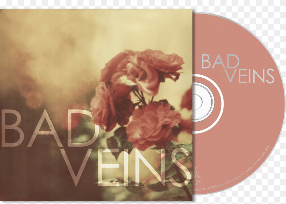 Bad Veins Bad Veins Cd Bad Veins, Flower, Plant, Rose, Disk Free Png
