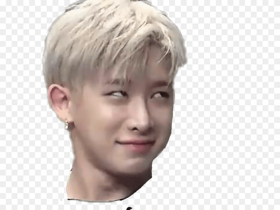 Bad Wonho Monstax Memes Monsta X Wonho Meme, Blonde, Face, Hair, Head Png Image