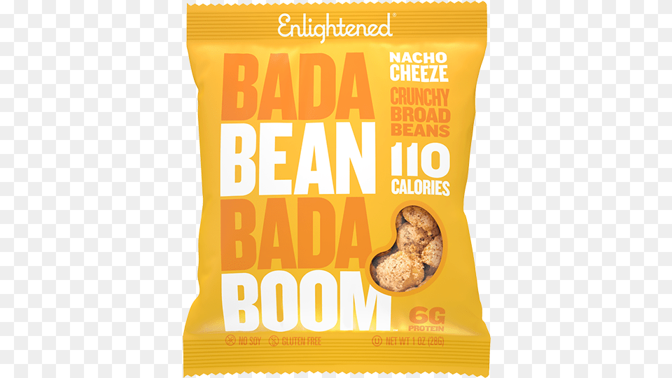 Bada Bean Bada Boom Nacho Cheese Crunchy Broad Beans Picnic, Food, Snack, Nut, Plant Png
