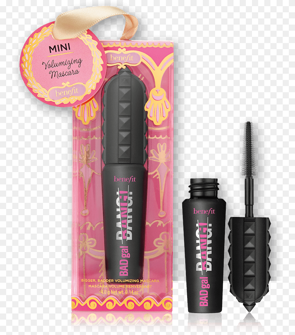 Badgal Bang Mini Stocking Stuffer Mascara, Cosmetics, Bottle, Shaker Free Transparent Png