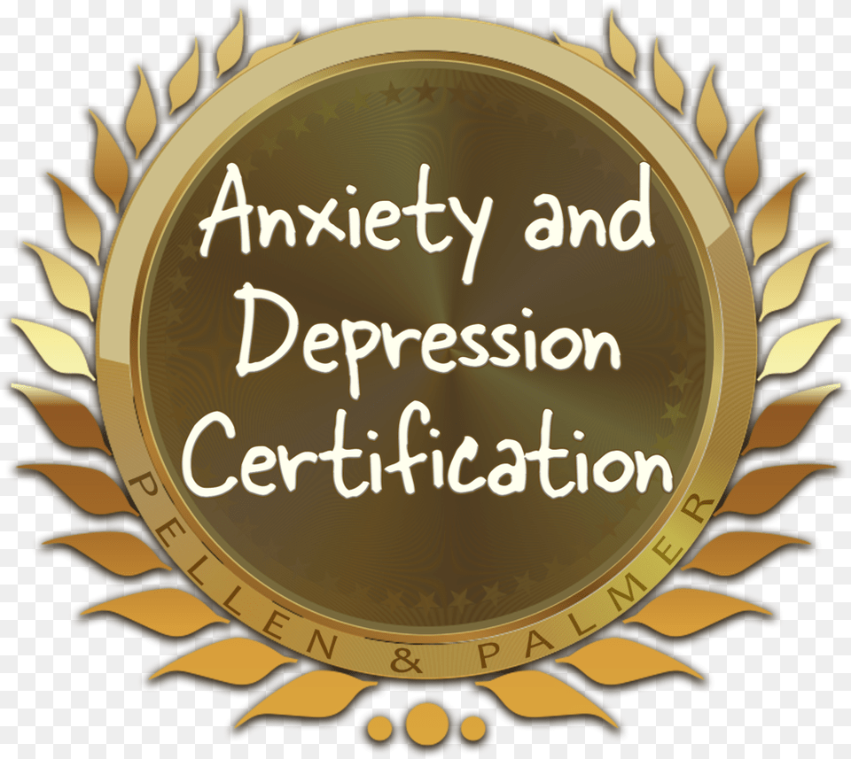 Badge Anxiety Depression Portable Network Graphics, Gold, Wristwatch, Symbol Png