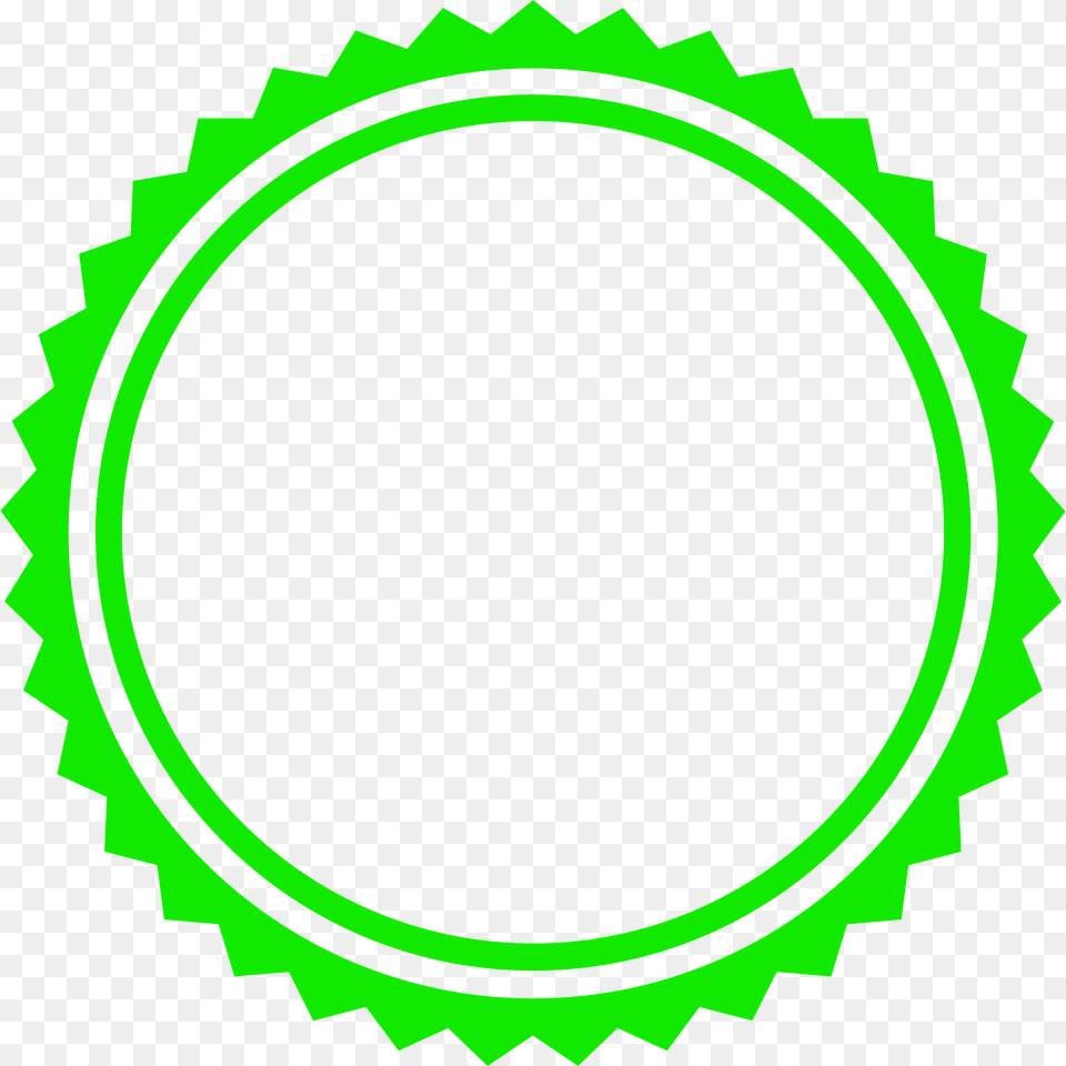 Badge Clipart, Green, Oval Png