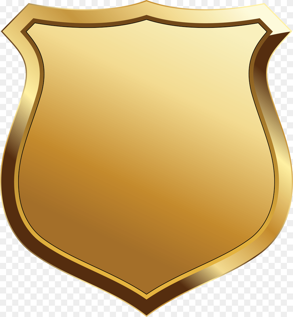 Badge Clipart Gold, Armor, Shield, Blackboard Free Transparent Png