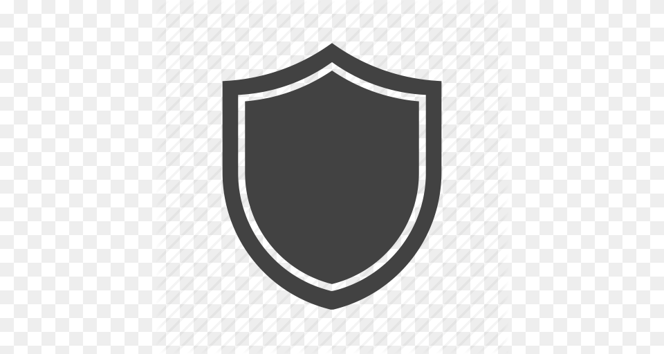 Badge Frame Protection Security Shield Sign Icon, Armor Free Png