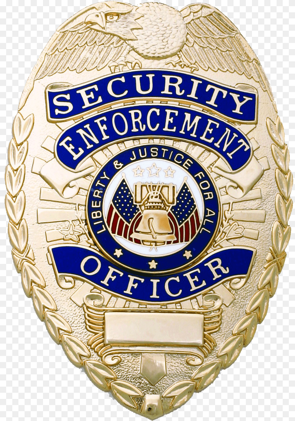 Badge Holder With Belt Clip Security Enforcement Officer Badge, Logo, Symbol Png