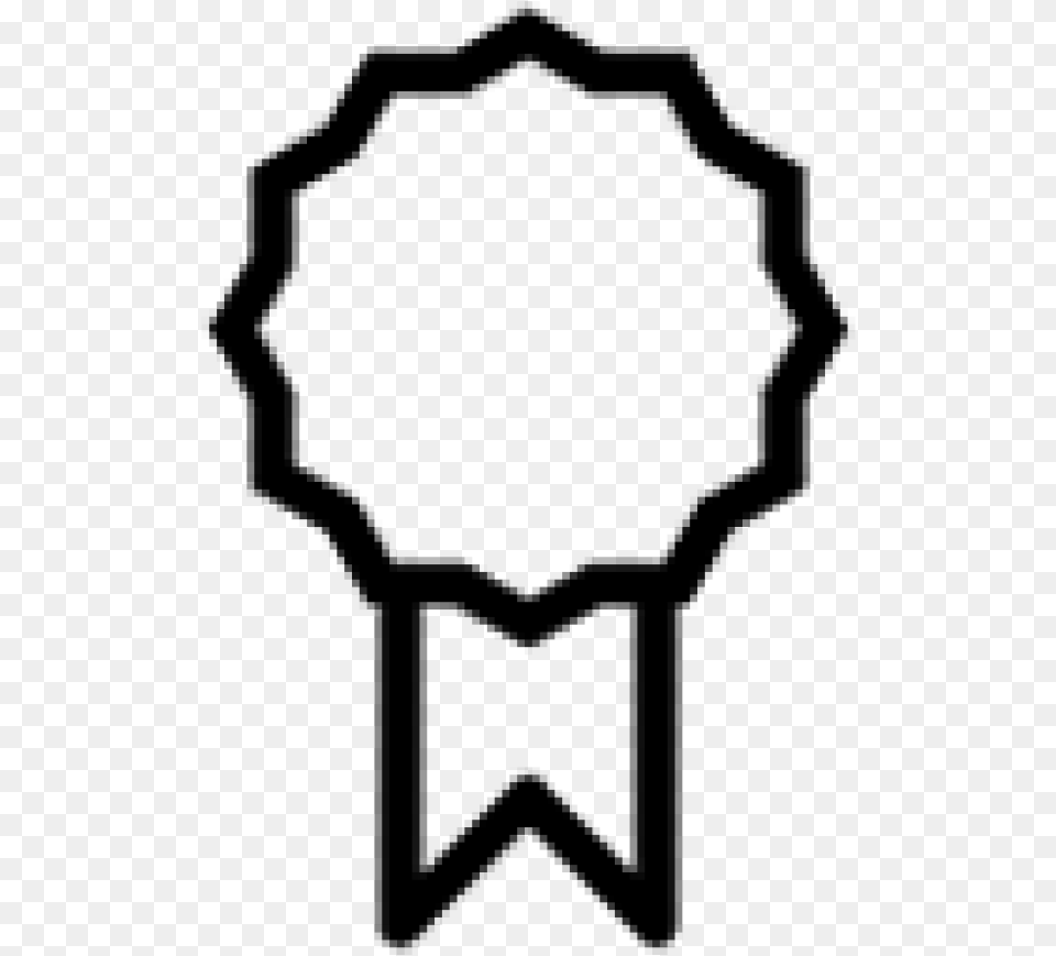 Badge Icon, Gray Png Image