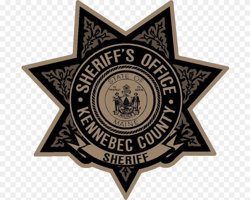 Badge Kennebec County Sheriff39s Office, Logo, Symbol, Person, Emblem Png