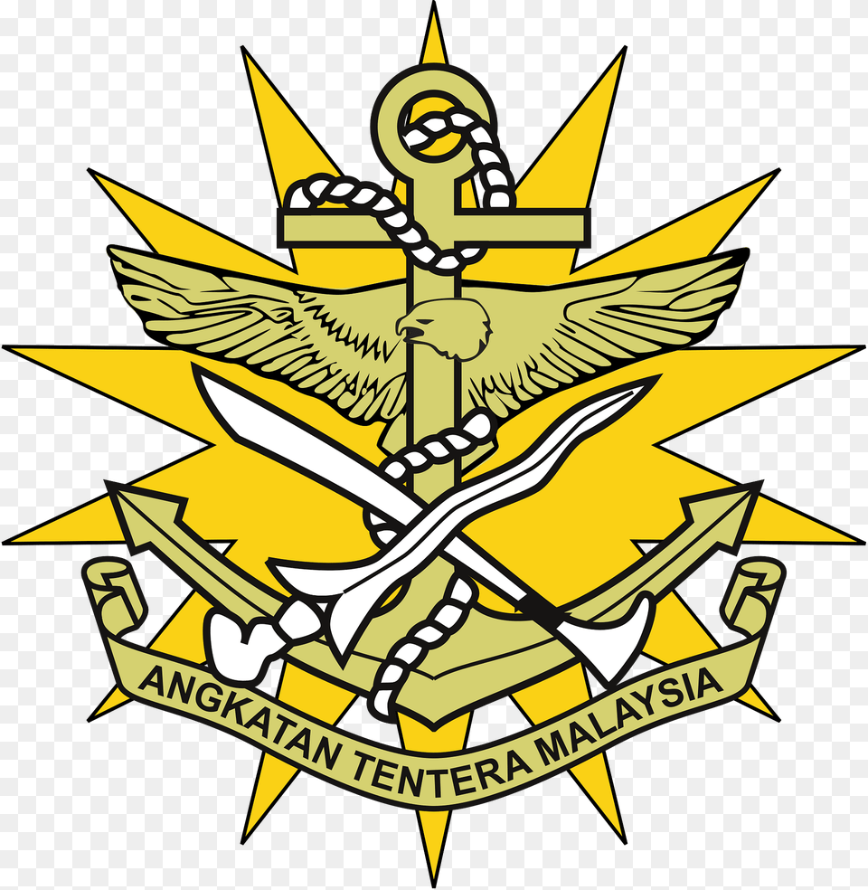 Badge Of The Malaysian Armed Forces Clipart, Electronics, Emblem, Hardware, Symbol Free Png Download