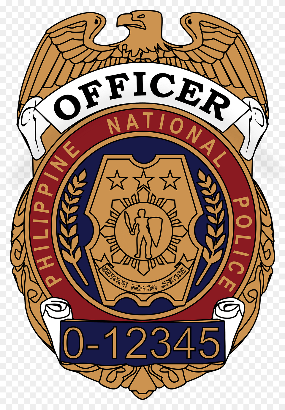 Badge Of The Philippine National Police Clipart, Logo, Symbol, Emblem, Dynamite Free Png