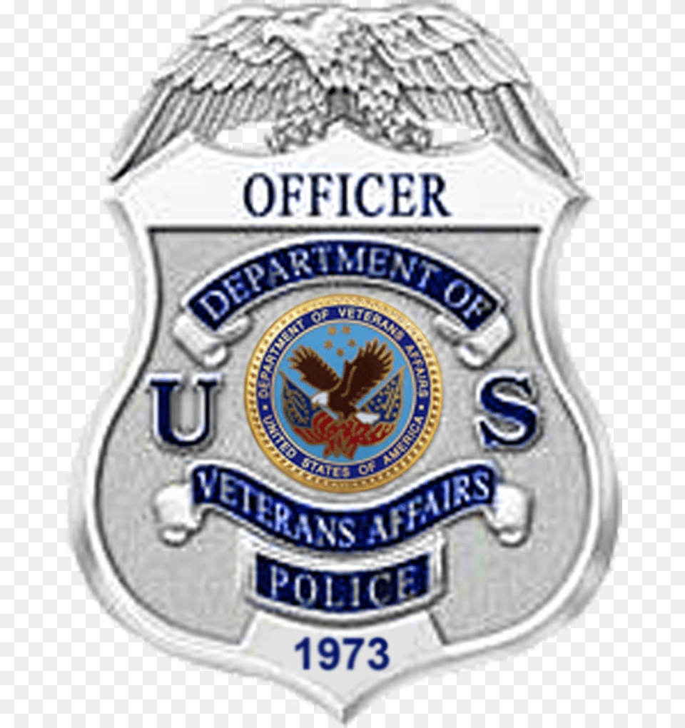 Badge Of The United States Department Of Veterans Affairs Va Police Officer Badge, Logo, Symbol, Wristwatch Png