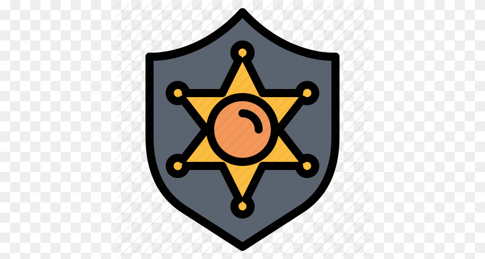 Badge Ornament Police Icon, Armor, Symbol, Shield, Device Png Image
