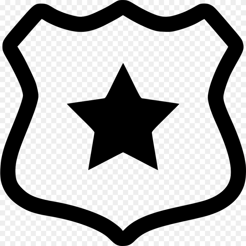 Badge Sheriff, Symbol, Bow, Star Symbol, Weapon Free Png