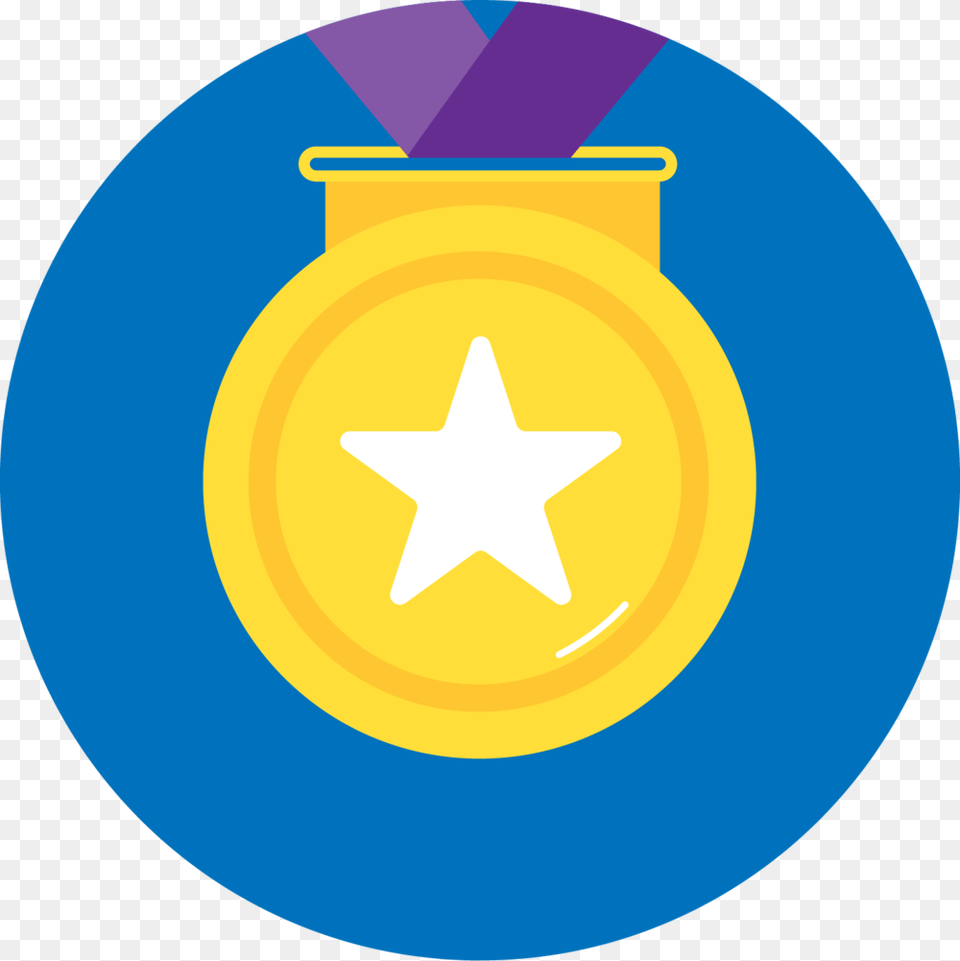 Badge Solo Circle, Gold, Symbol, Star Symbol, Disk Png