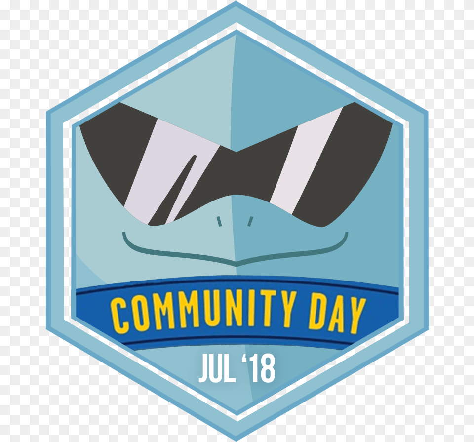 Badge Special Large Squirtle Community Day Badge, Accessories, Formal Wear, Tie, Logo Free Png Download