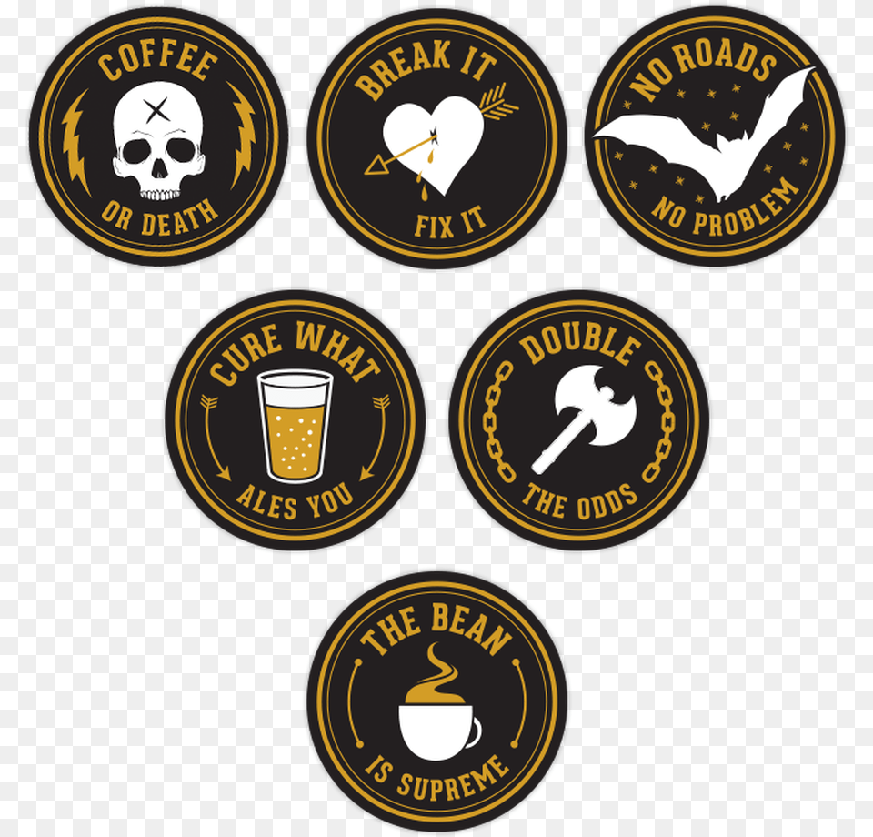 Badge Sticker Pack Emblem, Alcohol, Logo, Beverage, Beer Png Image