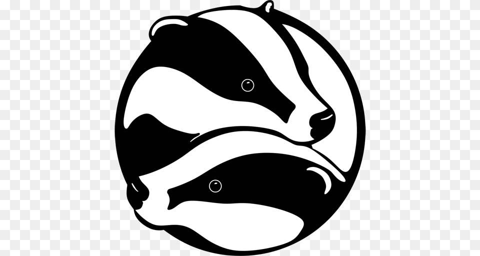 Badger, Animal, Wildlife, Mammal, Stencil Free Transparent Png