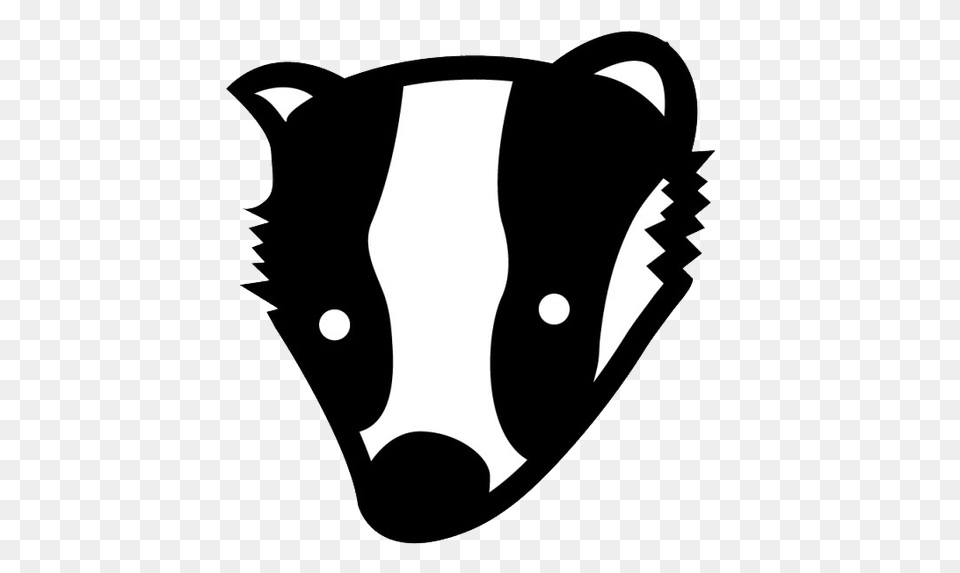 Badger, Stencil, Smoke Pipe, Animal, Wildlife Png