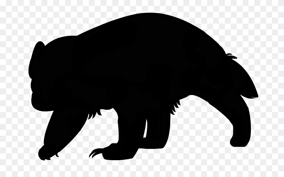 Badger Clipart, Gray Free Png Download