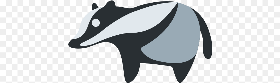 Badger Emoji Meaning With Pictures From A To Z Badger Emoji Twitter, Animal, Wildlife, Mammal, Fish Free Transparent Png