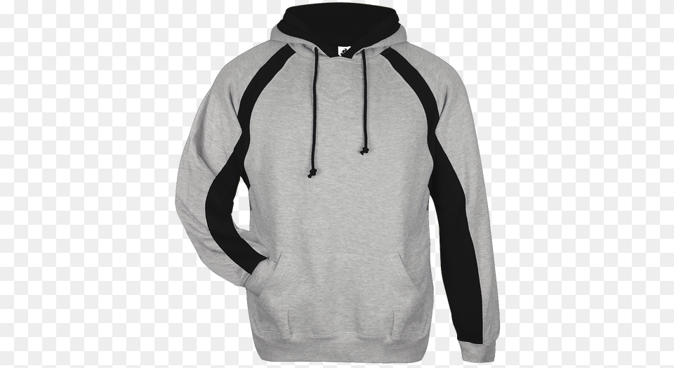 Badger Sport Hook Hood Hoodie, Clothing, Knitwear, Sweater, Sweatshirt Free Transparent Png