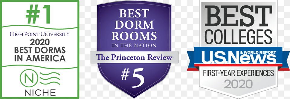 Badges Best College Dorms 2020 The Princeton Review, Logo, Symbol, Badge, Text Free Png Download