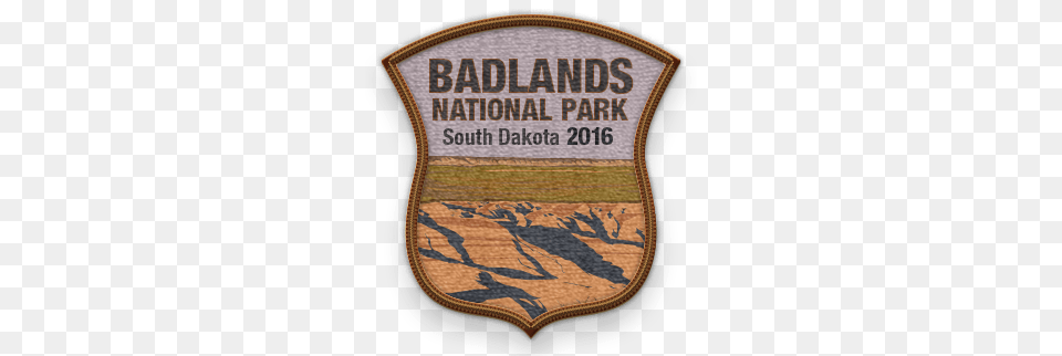 Badlands National Park Patch, Badge, Logo, Symbol Png