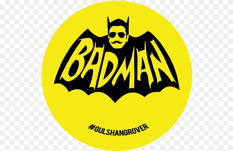 Badman Badge Magnet, Logo, Symbol, Batman Logo, Face Png