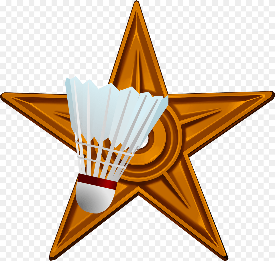 Badminton Barnstar Hires Video Game, Person, Sport, Star Symbol, Symbol Free Transparent Png