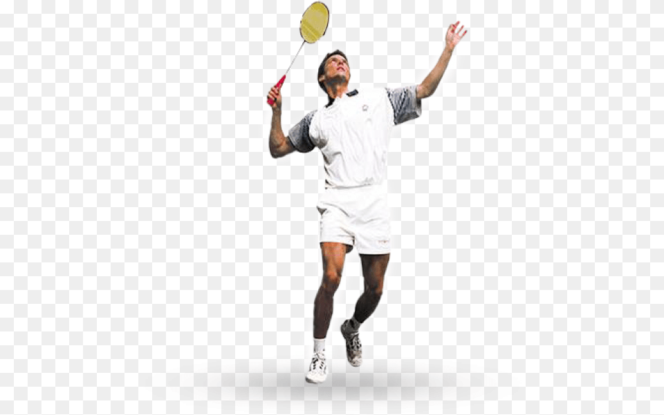 Badminton Play Playing Badminton, Adult, Person, Man, Male Free Png