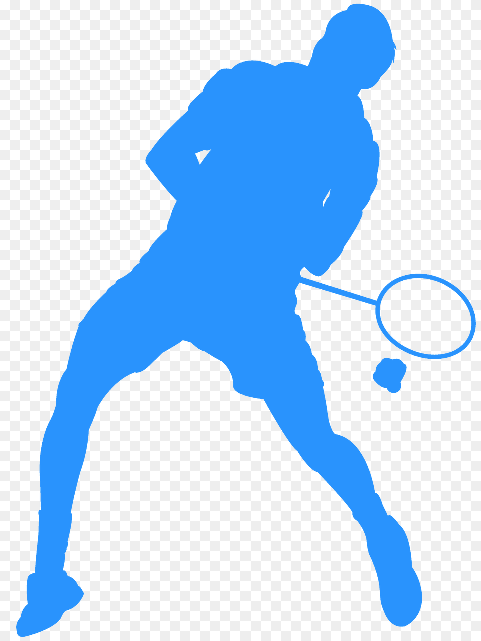 Badminton Silhouette, Person, Sport Png