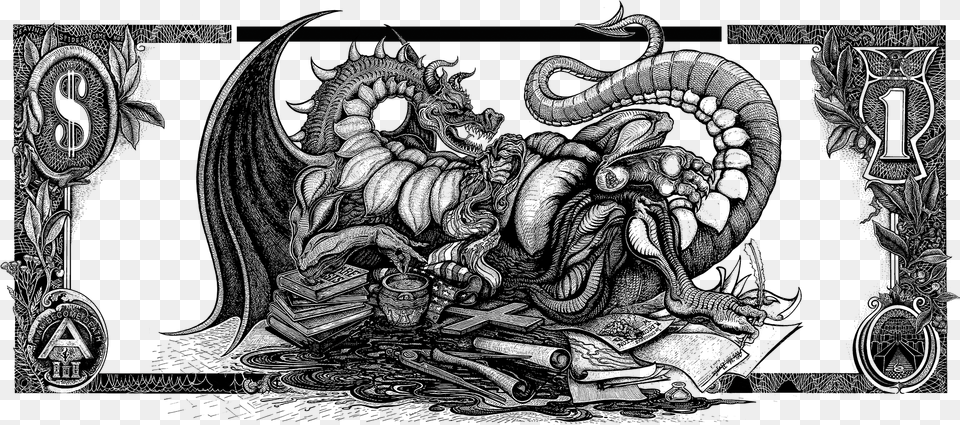 Badselfeater Dollar, Black Free Transparent Png