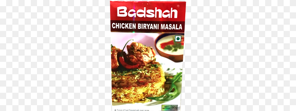 Badshah Chicken Biryani Masala, Food, Lunch, Meal, Food Presentation Free Png Download